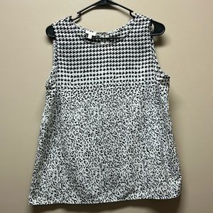 Talbots sleeveless blouse size medium